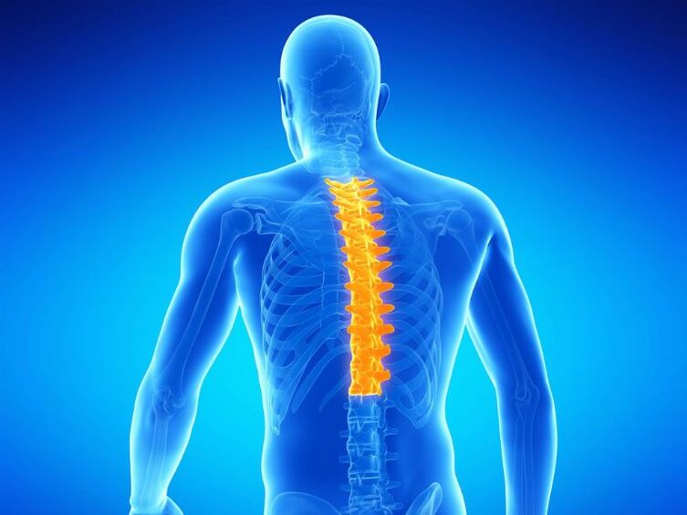 hrudná chrbtica a osteochondróza